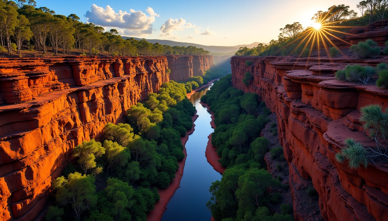 Découverte du parc national de karijini en australie occidentale