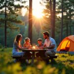 Les vacances au camping : une immersion dans la nature et un sentiment de liberté