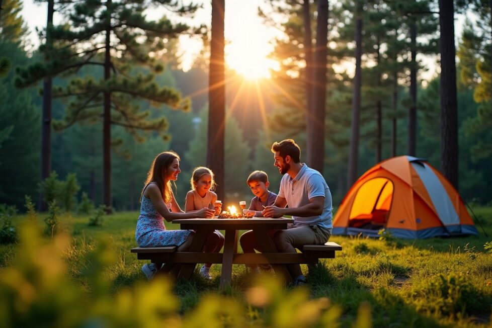 Les vacances au camping : une immersion dans la nature et un sentiment de liberté
